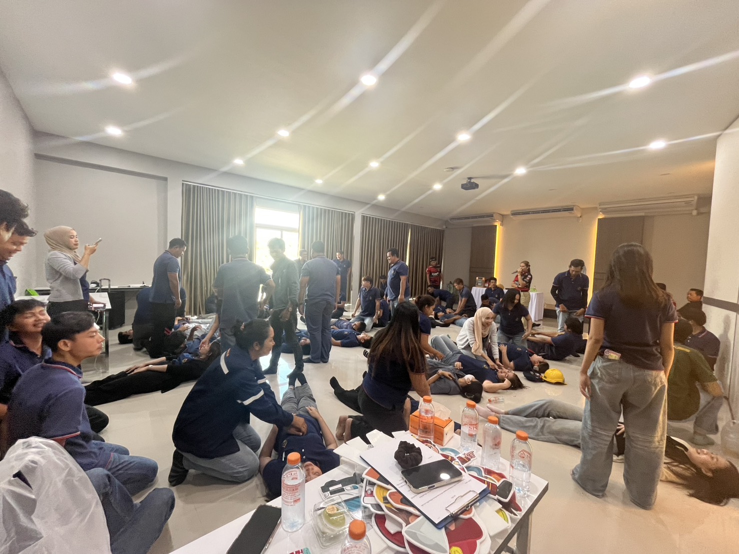 โครงการอบรมการปฐมพยาบาลเบื้องต้นในสถานประกอบกิจการ