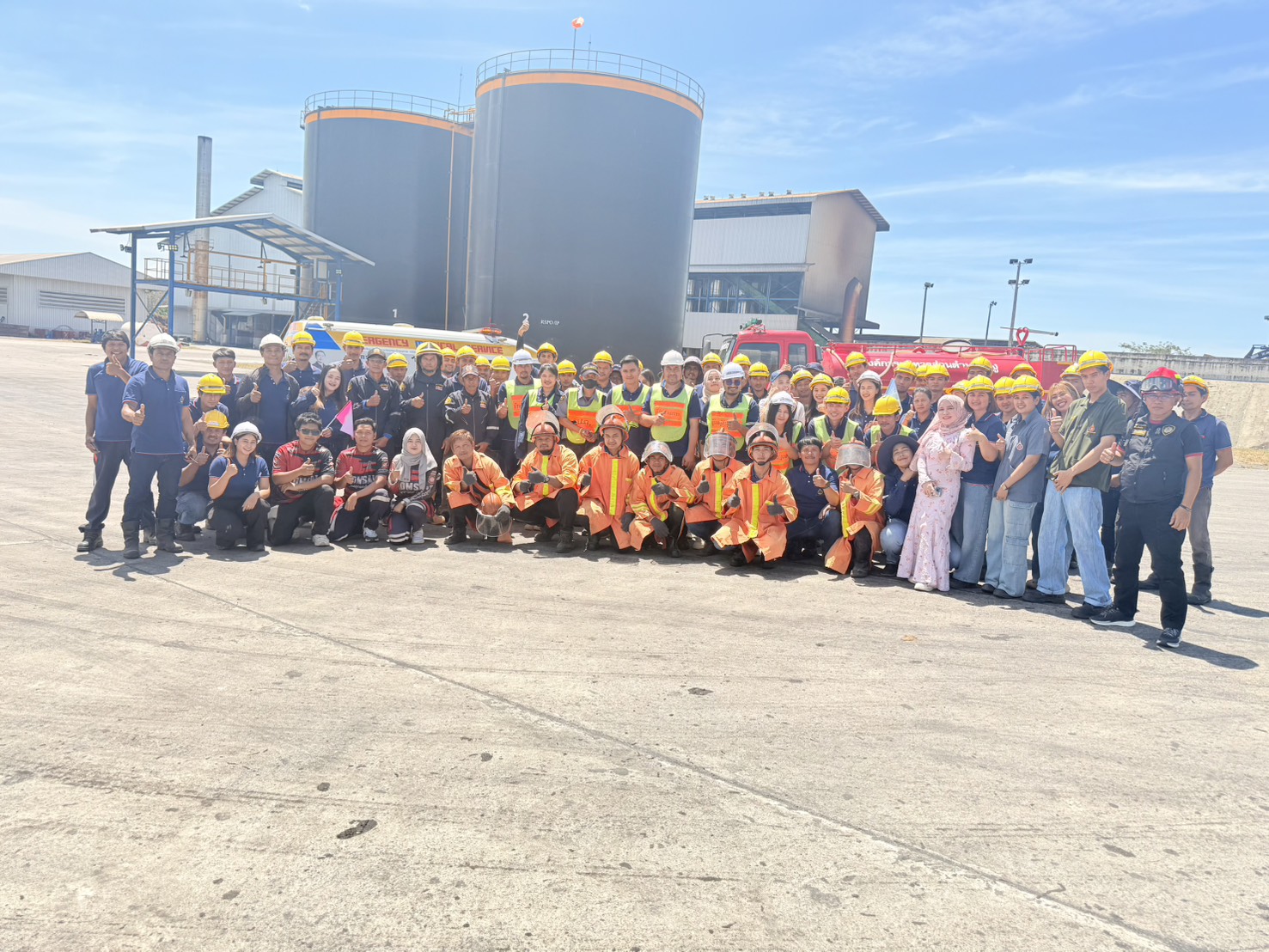 การฝึกซ้อมดับเพลิงและอพยพหนีไฟประจำปี 2569