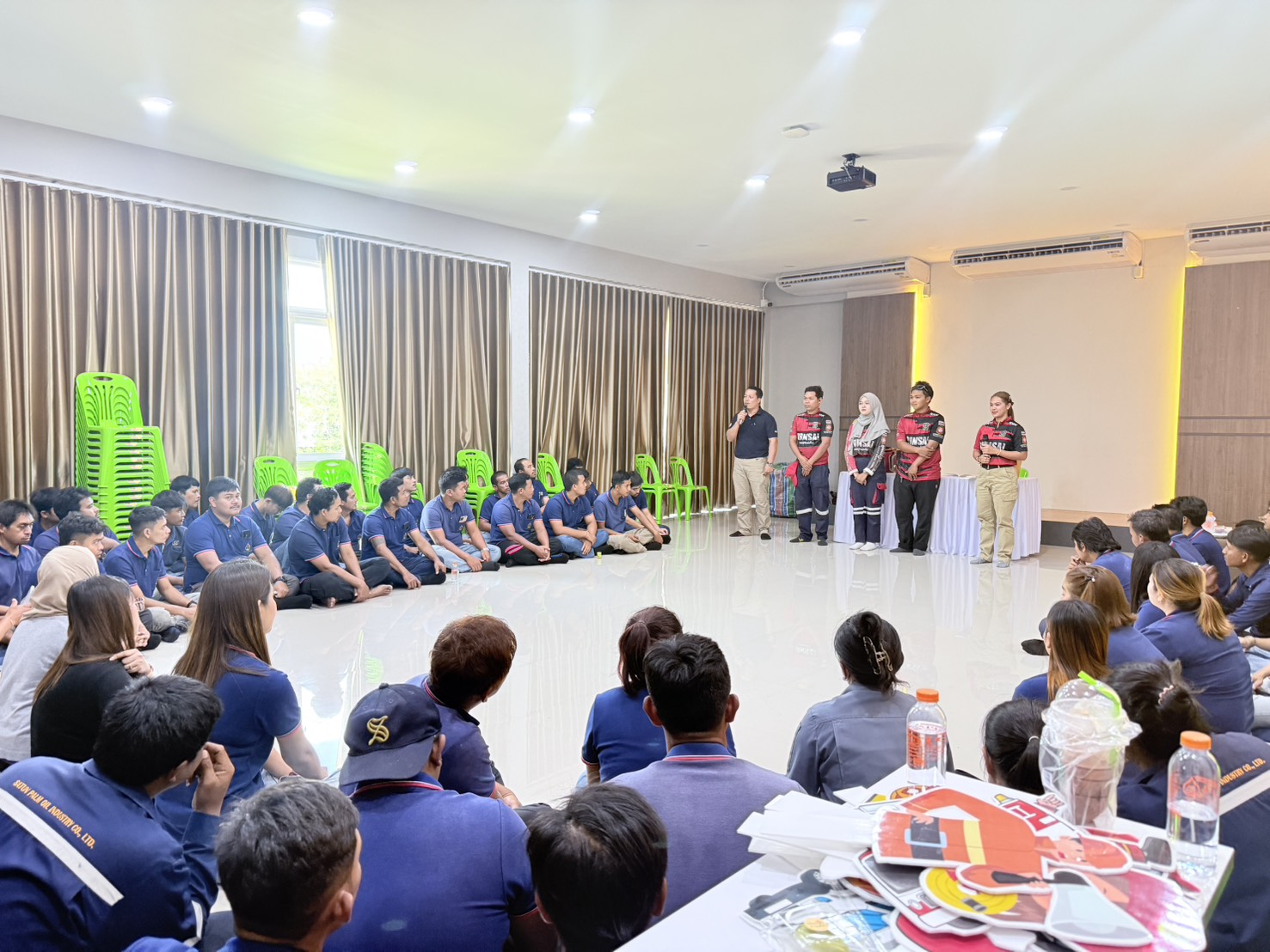 โครงการอบรมการปฐมพยาบาลเบื้องต้นในสถานประกอบกิจการ