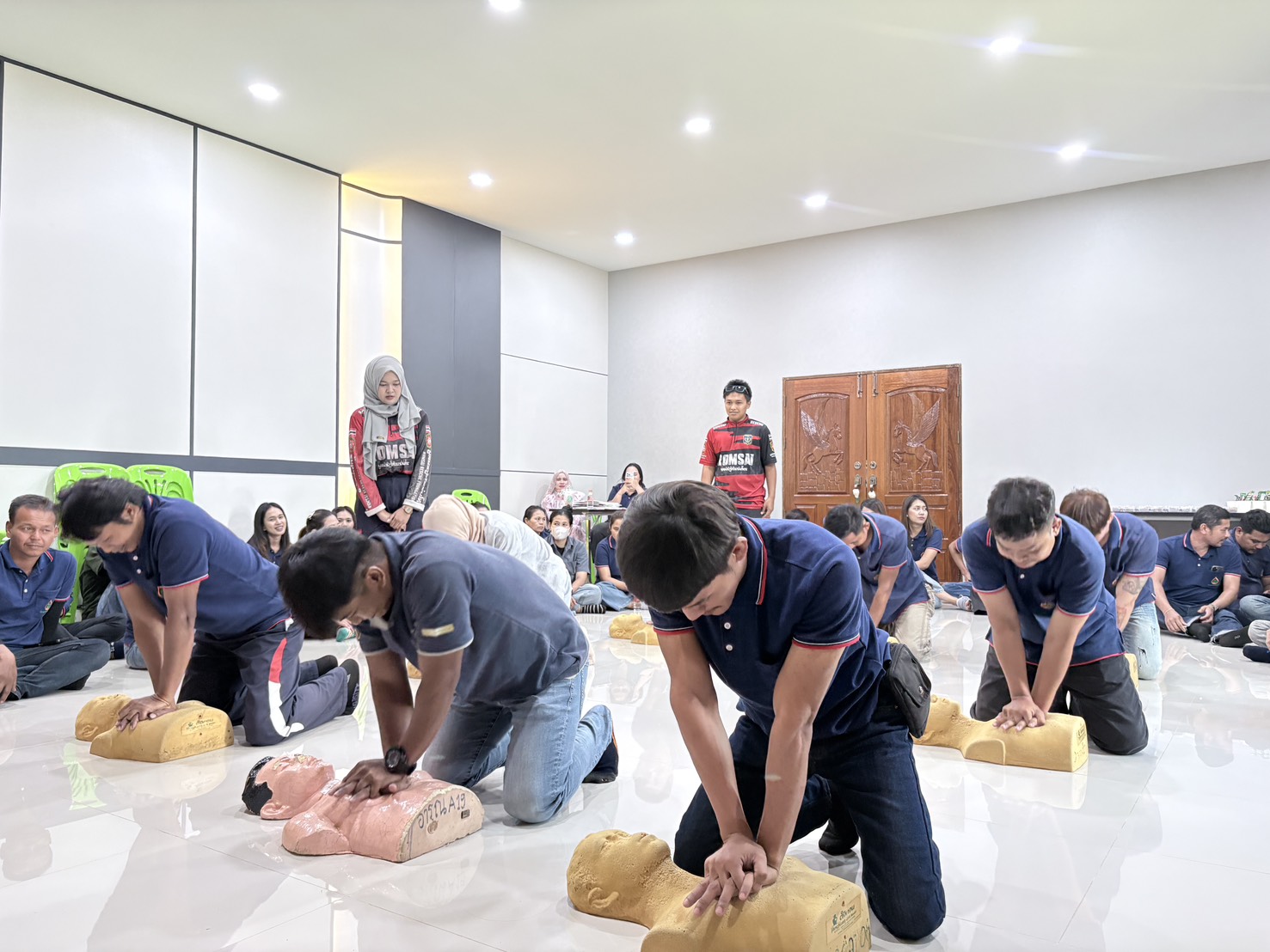 โครงการอบรมการปฐมพยาบาลเบื้องต้นในสถานประกอบกิจการ