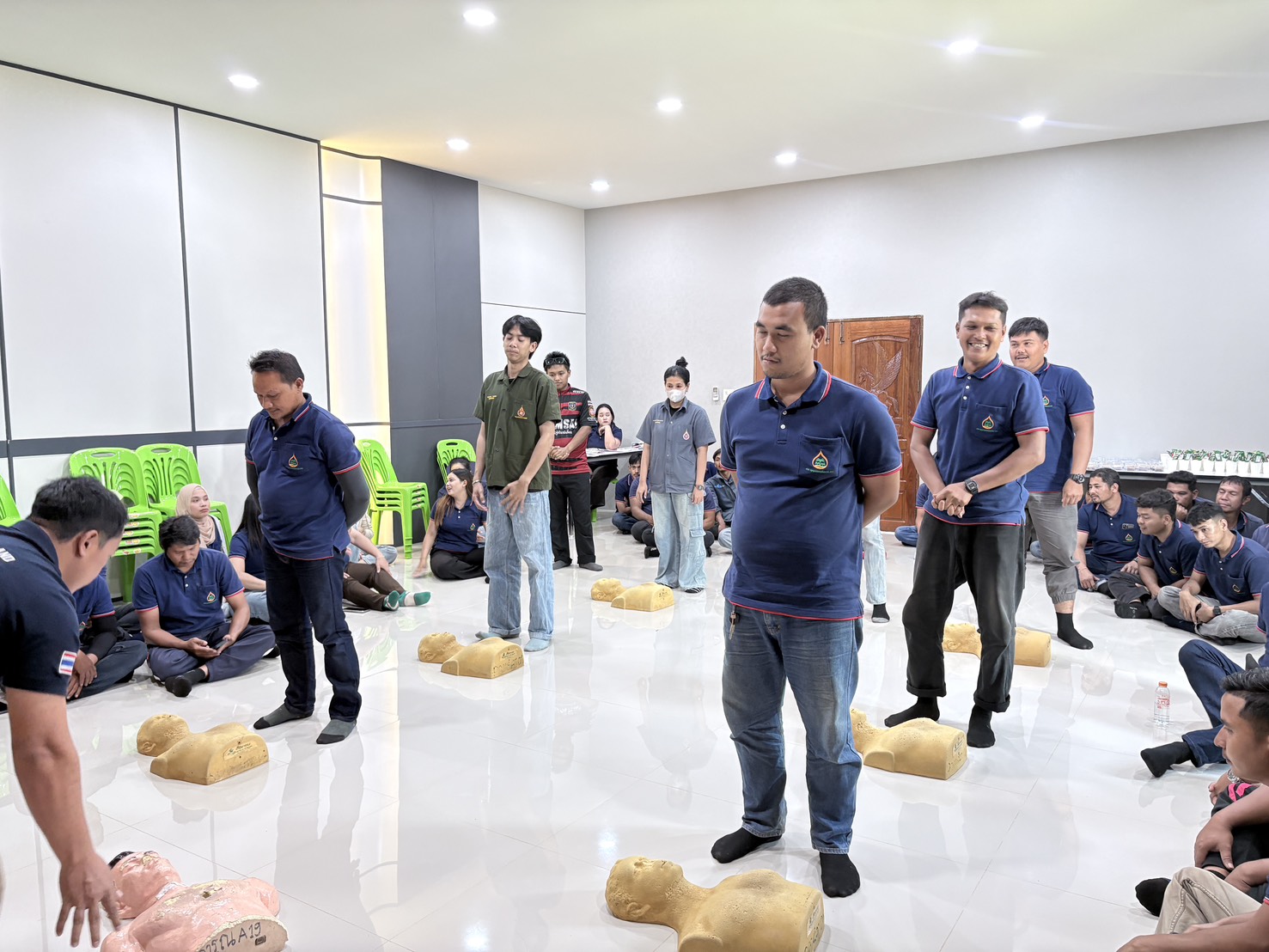 โครงการอบรมการปฐมพยาบาลเบื้องต้นในสถานประกอบกิจการ